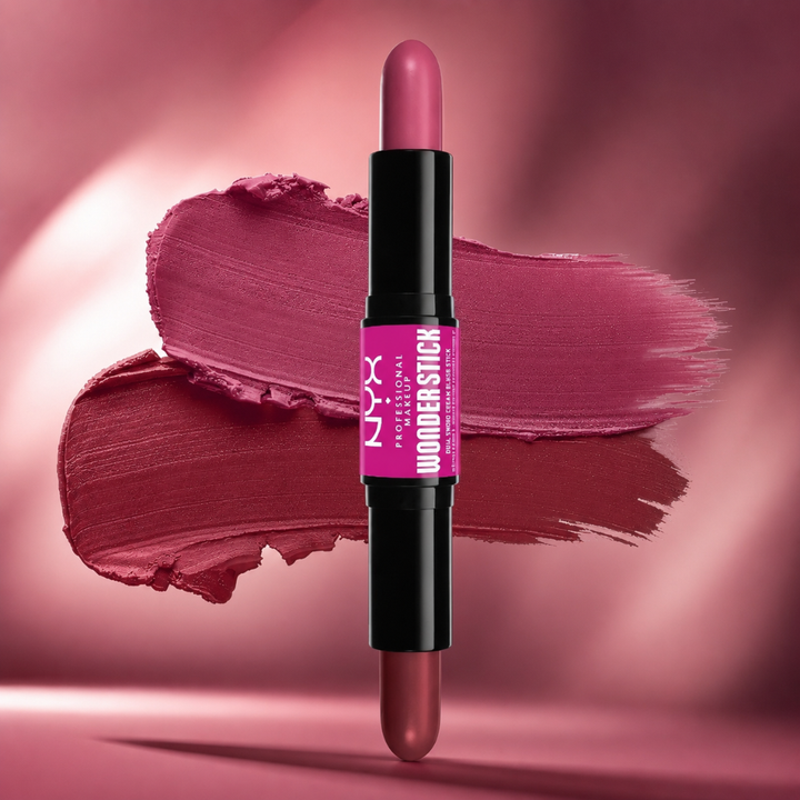 NYX Professional Makeup Wonder Stick Cream Blush Duo Deep Magenta &amp; Ginger WSB04