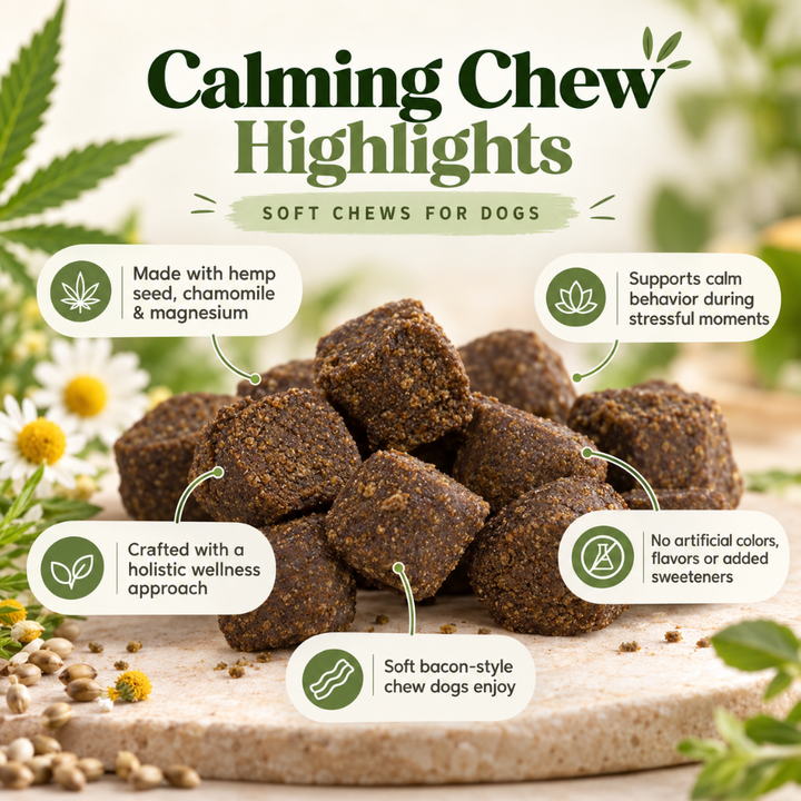 Only Natural Pet Hemp Calming Support Soft Chews for Dogs 120 Count 14.8 oz