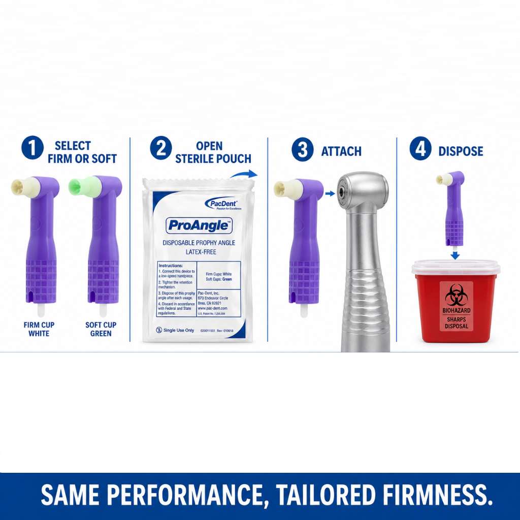 PacDent ProAngle Disposable Prophy Angles How