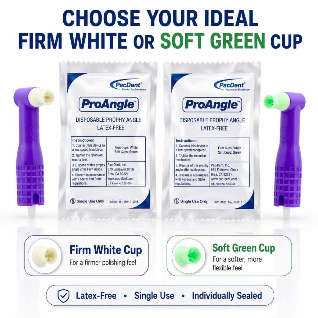 PacDent ProAngle Disposable Prophy Angles Choose