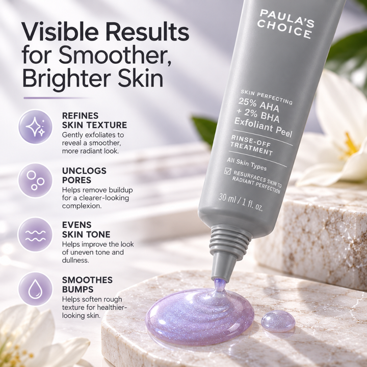 Paula’s Choice Skin Perfecting 25% AHA + 2% BHA Exfoliant Peel 30ml / 1 fl oz