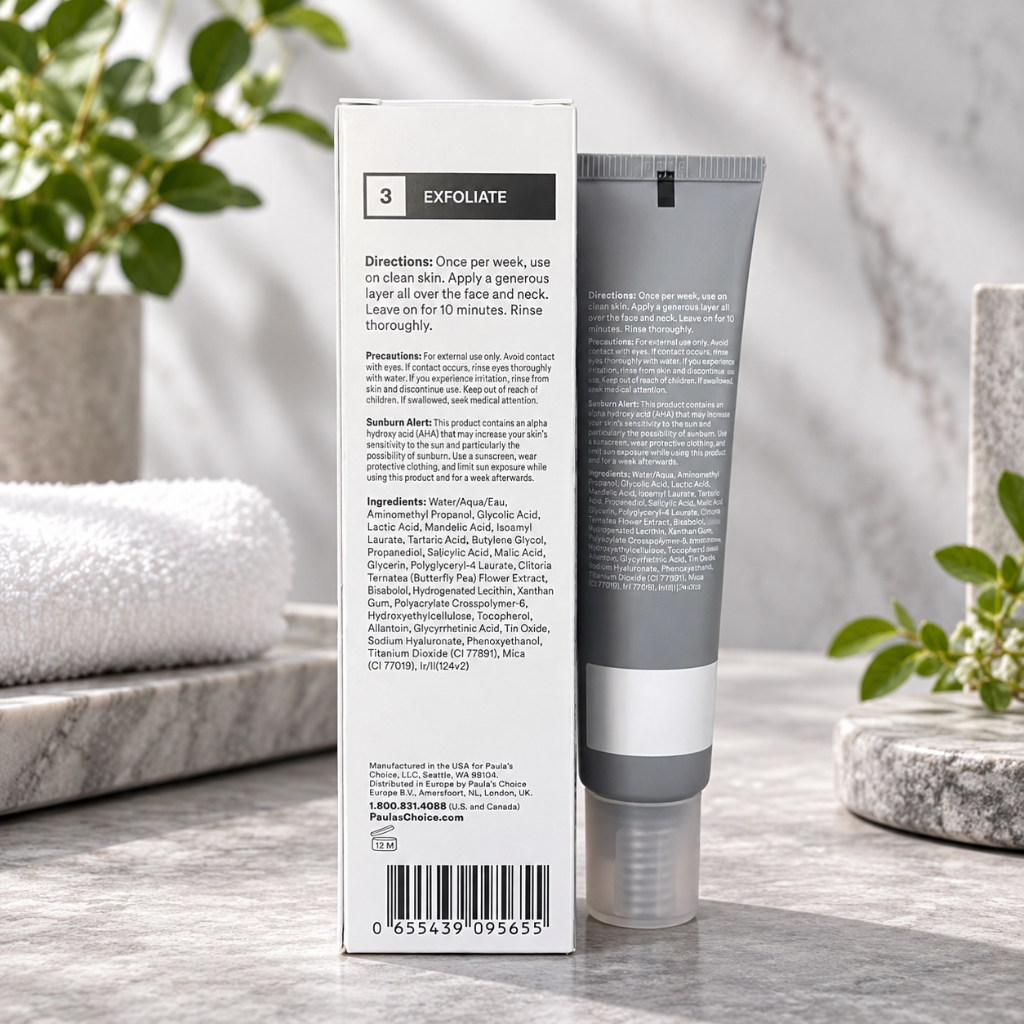 Paula’s Choice Skin Perfecting 25% AHA + 2% BHA Exfoliant Peel 30ml / 1 fl oz