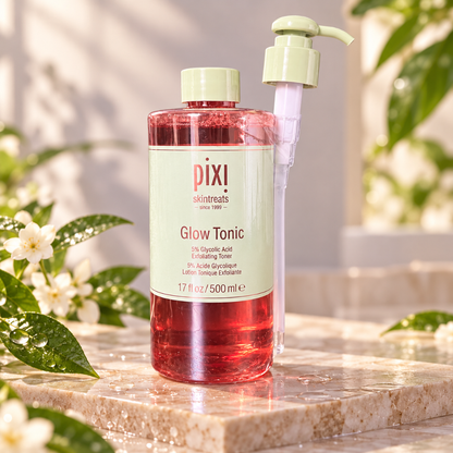 Pixi Glow Tonic 5% Glycolic Acid Exfoliating Toner 500ml / 17 fl oz