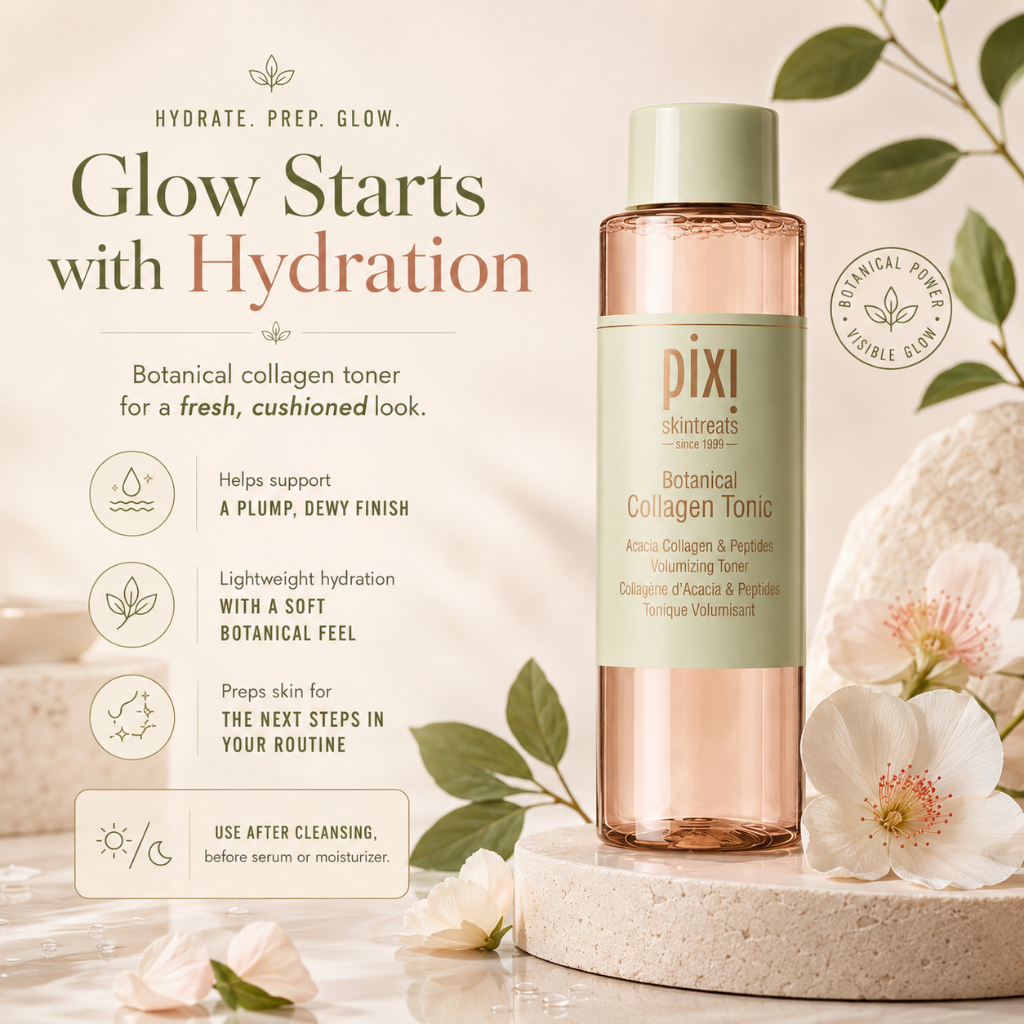 Pixi Skintreats Collagen Tonic Volumizing Toner 8.5 fl oz 250ml