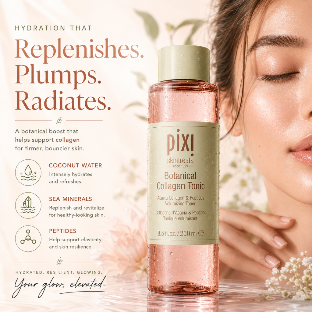 Pixi Skintreats Collagen Tonic Volumizing Toner 8.5 fl oz 250ml