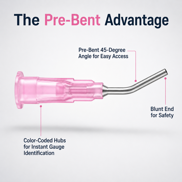 PlastCare USA Pre-Bent Dispensing Tips Advantage