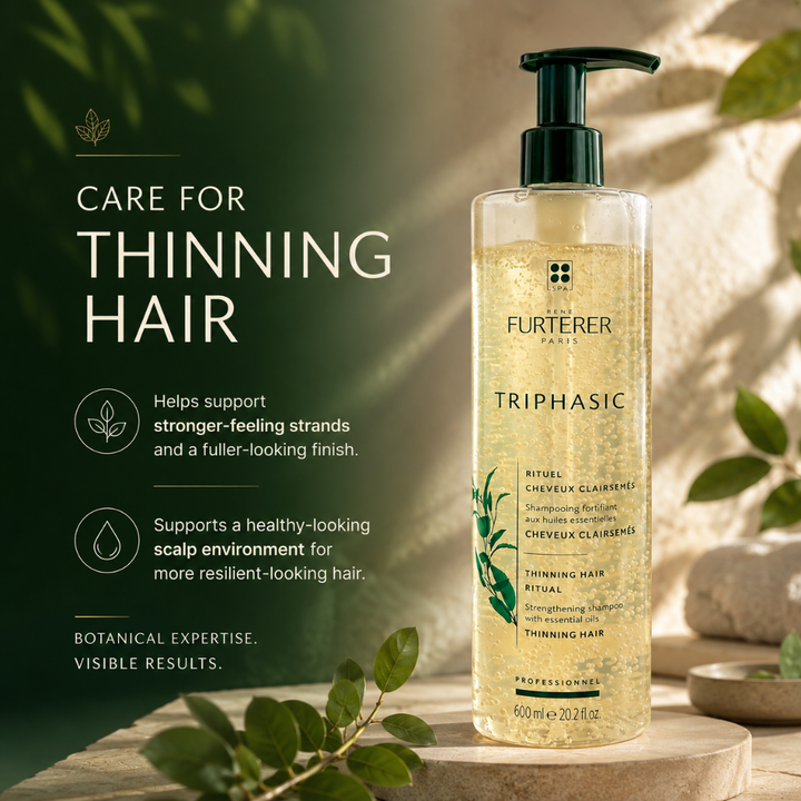 Rene Furterer Triphasic Strengthening Shampoo Thinning Hair (600ml) 20.2oz