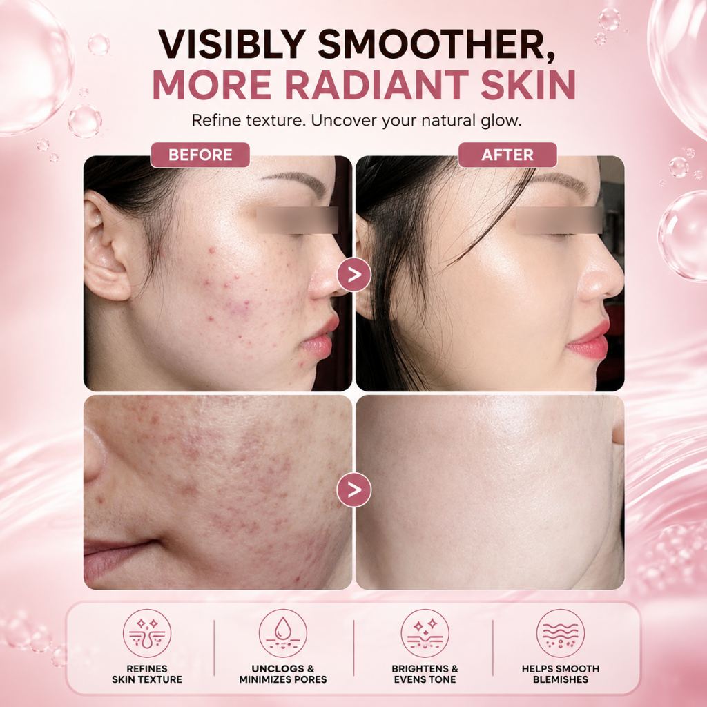 SANLIVNA AHA 30% BHA 2% Exfoliating Face Serum Salicylic Glycolic Acid 30ml