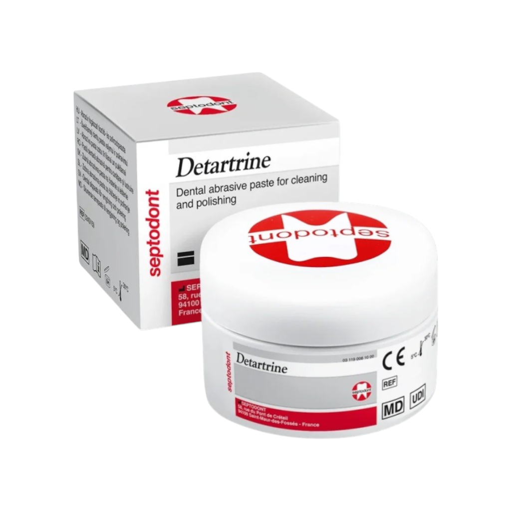Septodont Detartrine Dental Cleaning & Polishing Paste 45g Jar –  Prophy Paste Hero
