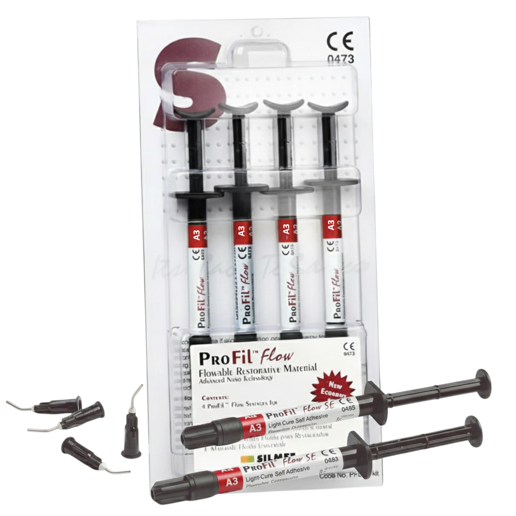 Silmet Profil Flow Universal Flowable Composite A3 – 4×1g Syringes Hero