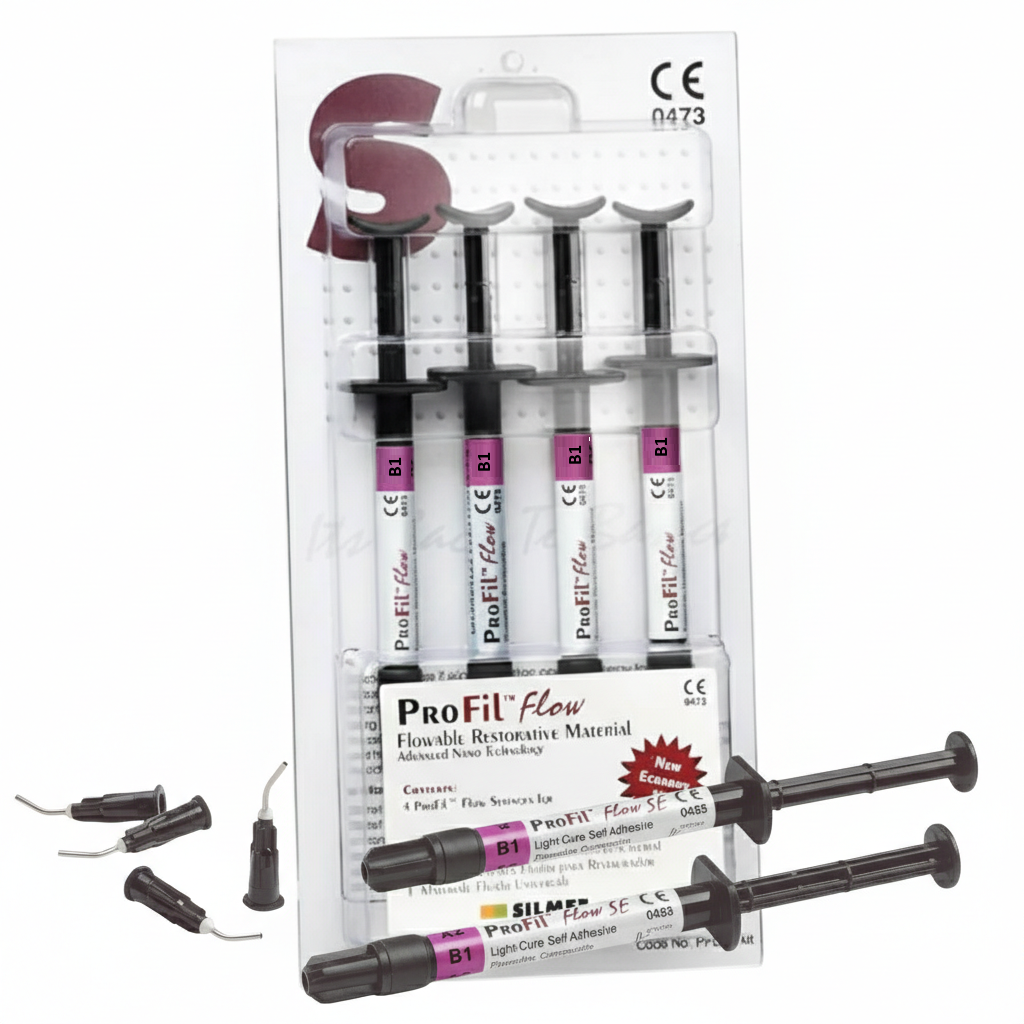 Silmet Profil Flow Universal Flowable Composite B1 – 4×1g Syringes