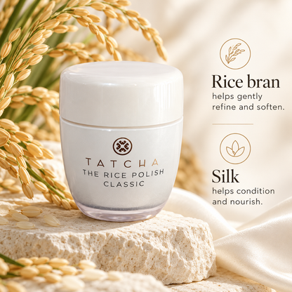 Tatcha The Rice Polish Classic Foaming Enzyme Powder 10g / 0.35 oz Face Exfoliant
