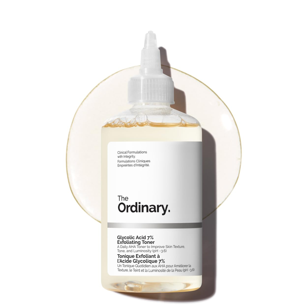 The Ordinary Glycolic Acid 7% Exfoliating Toner 8.11 fl oz (240ml) Hero