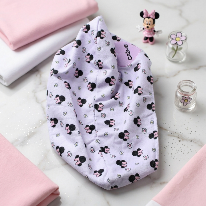 The Crème Shop Disney Minnie Mouse Microfiber Hair Towel Turban New
