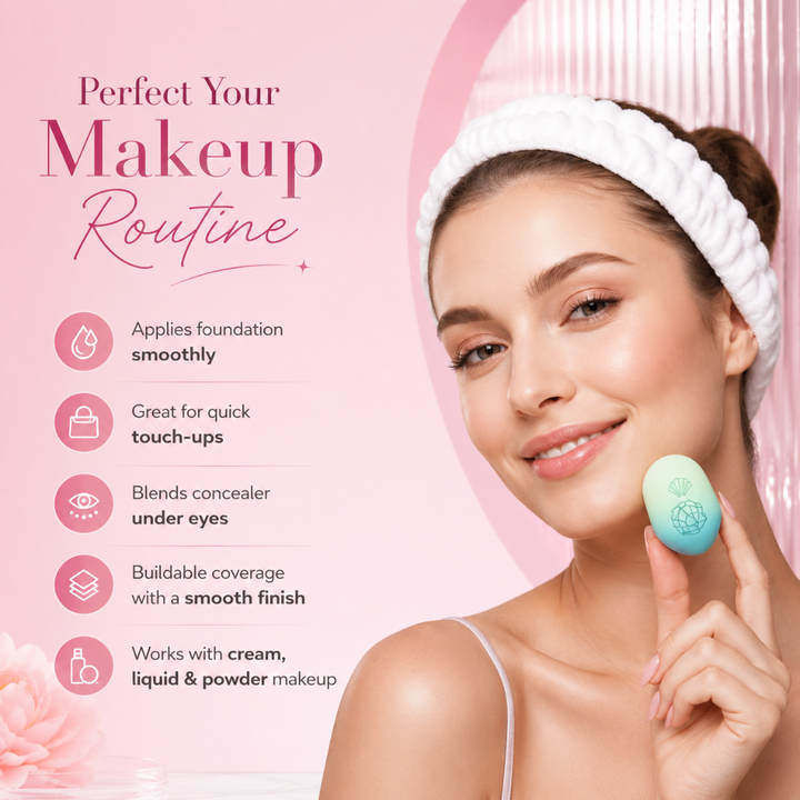 The Crème Shop Disney Princess Ariel Shore Blend Fantasy Sponge Duo