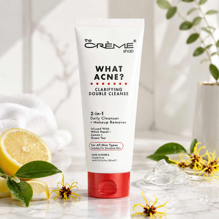 The Crème Shop What Acne 2-in-1 Clarifying Double Cleanse Face Wash 150ml
