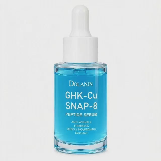 GHK-Cu SNAP-8 Peptide Serum – Copper Peptide Hydrating Face Serum 30 mL